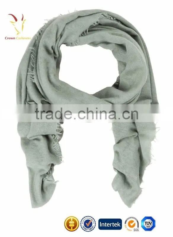 Knitted Lady Printed Cashmere Wool Scarf