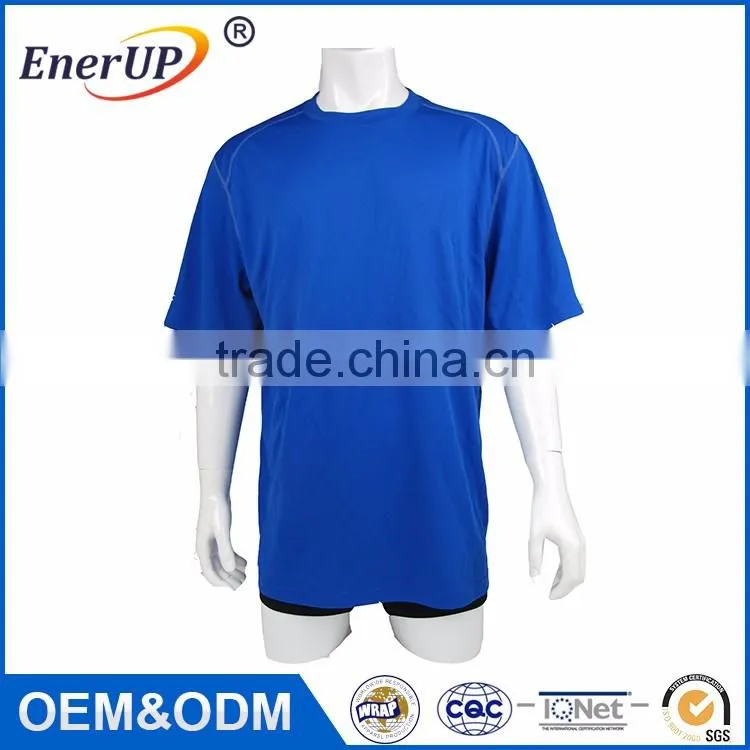 Promotion sport wear merino wool moisture wicking gym t shirt with wholesale price