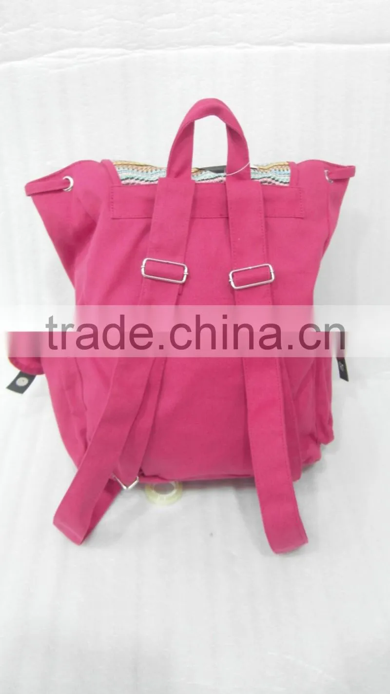 2017 latest new design girls school bag