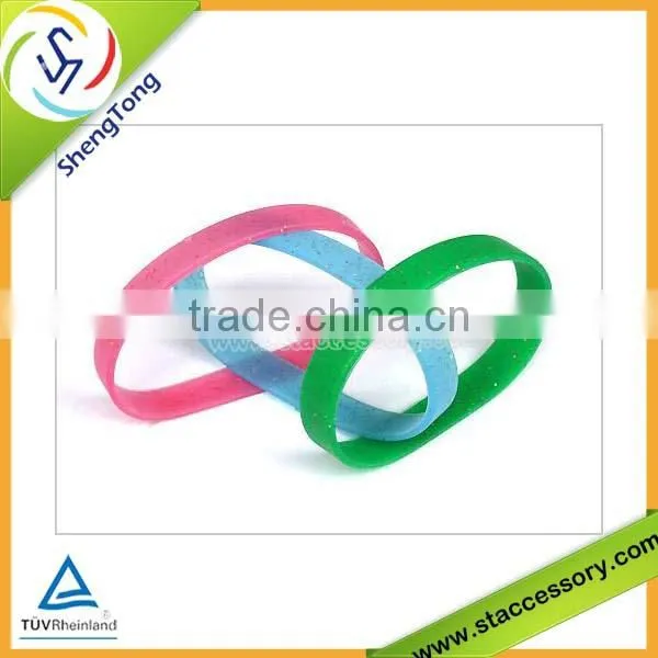 Popular wholesale fashion bracelet silicone rubber bracelet