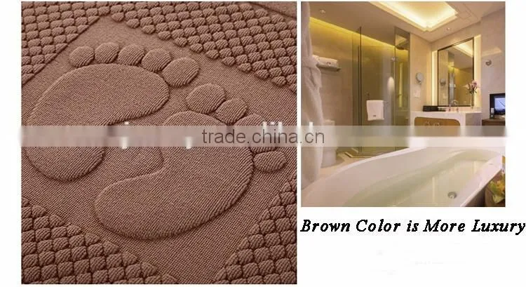Outdoor floor mat non slip 100% cotton