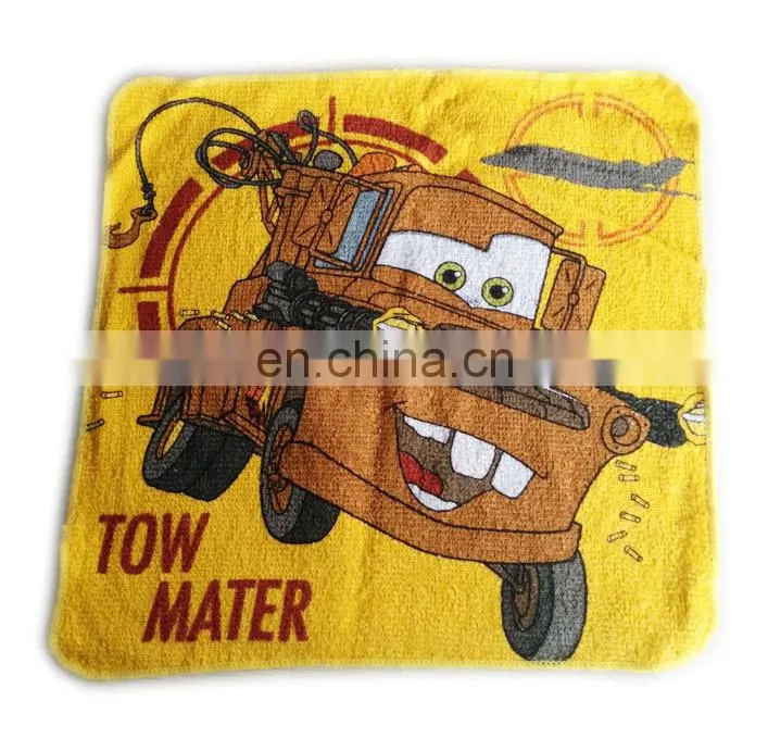 BEST SALE wholesale cheap 100% cotton towels magic compressed towel Printing Cotton face Towel for gift