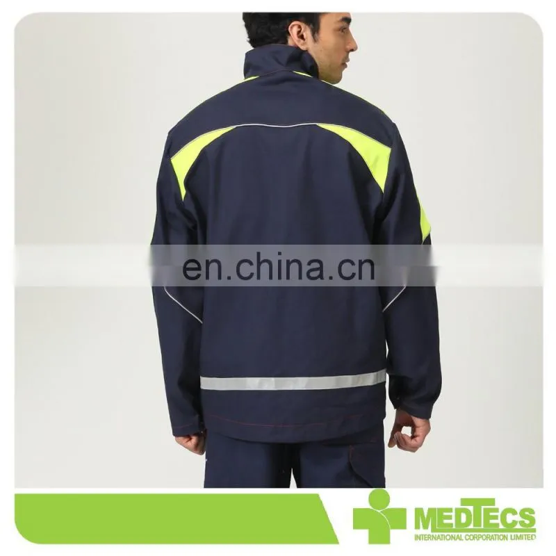 Reflective tape Safety Clothing Work Jacket for transportation