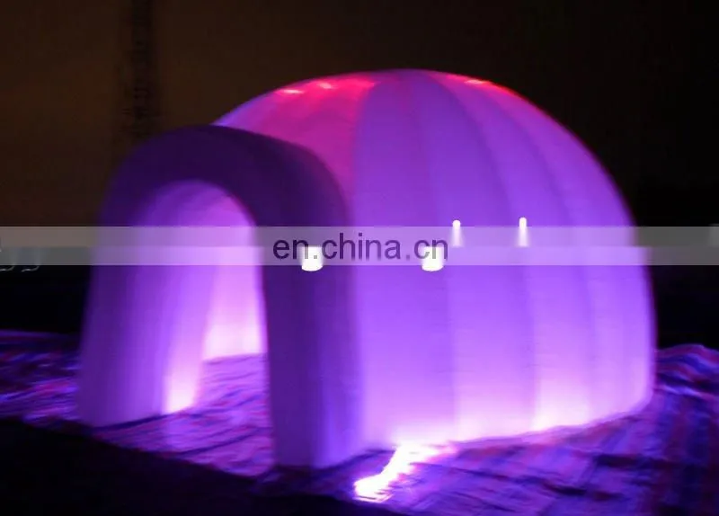 LED party/ wedding Inflatable dome tent