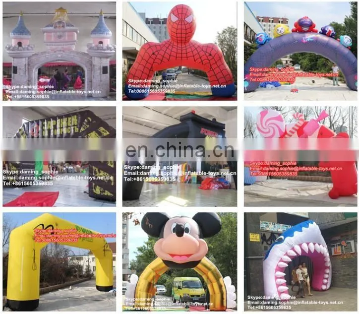 Inflatable Advertising Shark Arch with Free Blower