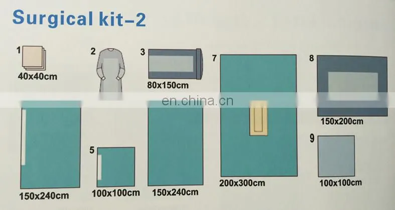 Disposable Surgical Kit with CE