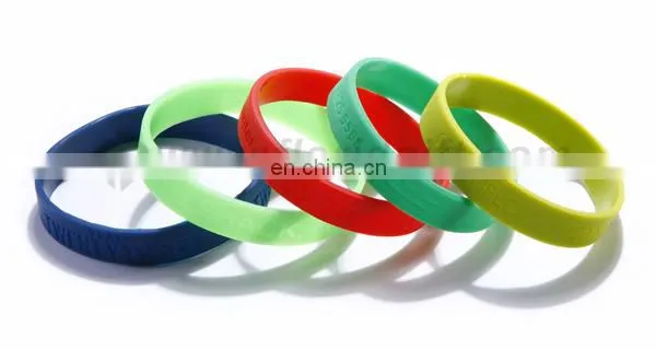 Hot sale Support Custom colors new silicone sports wirst bands