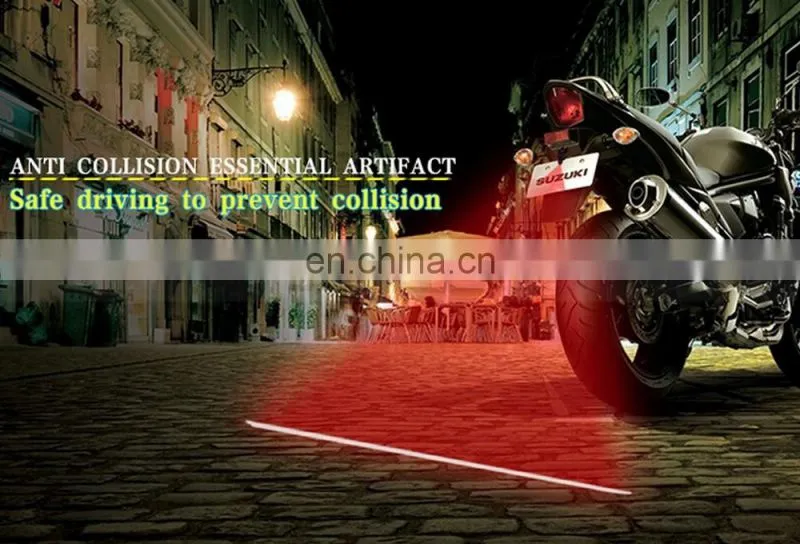 Safe Auto Rear 650nm Red Light LED Avoid Accident Car Laser Fog Light