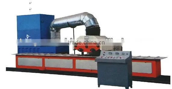 Aluminum profile polishing machine