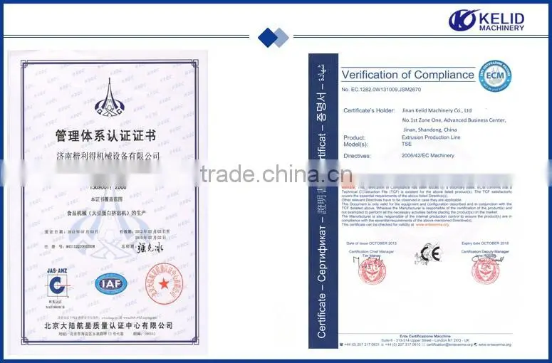2015 Hot sell new condition animal feed pellet processing line