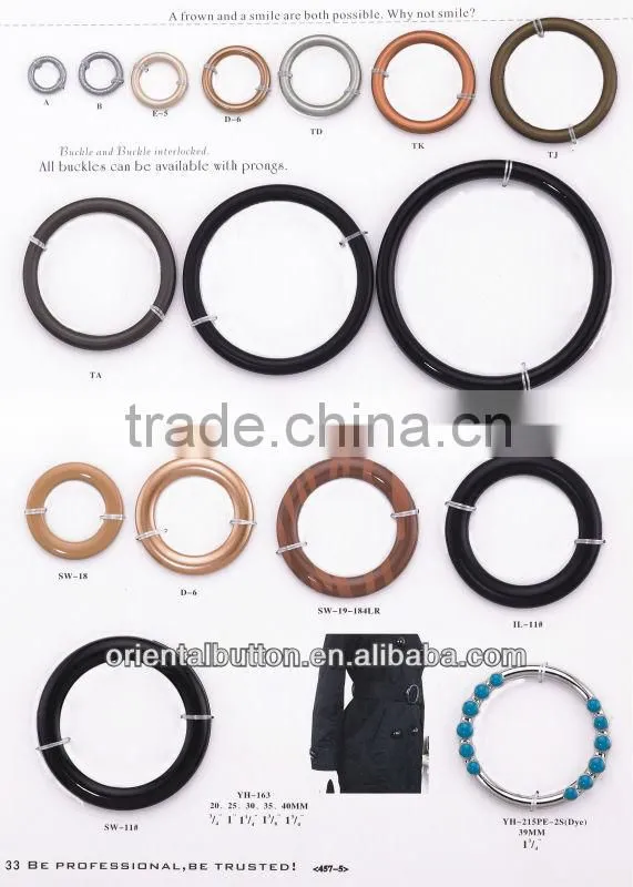 imitation leather buckle