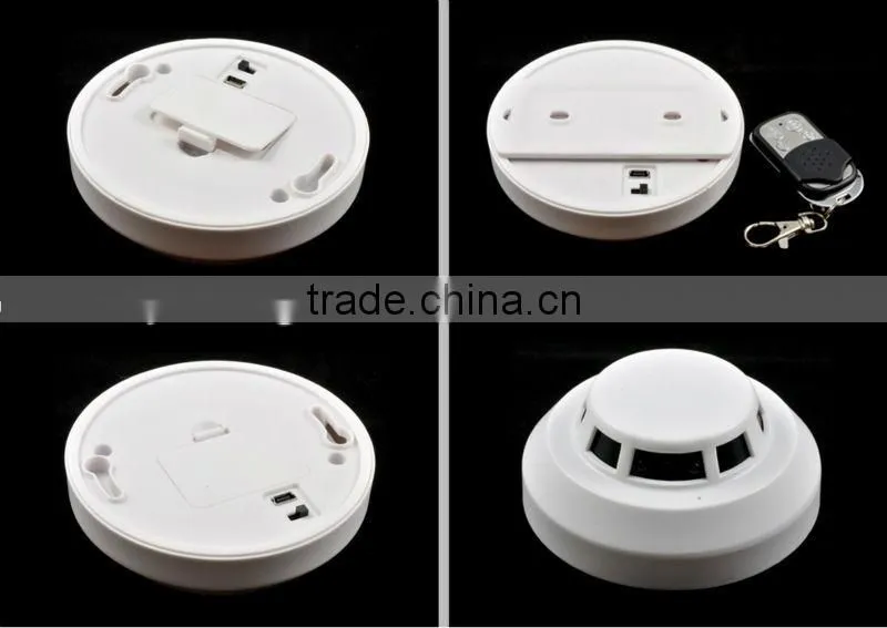 New Arrival full hd 1080p Smoke Camera F17 with 30m remoting controller and 8m super night vision