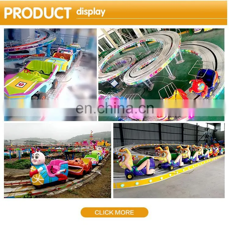 Outdoor amusement park ride kids game mini shuttle