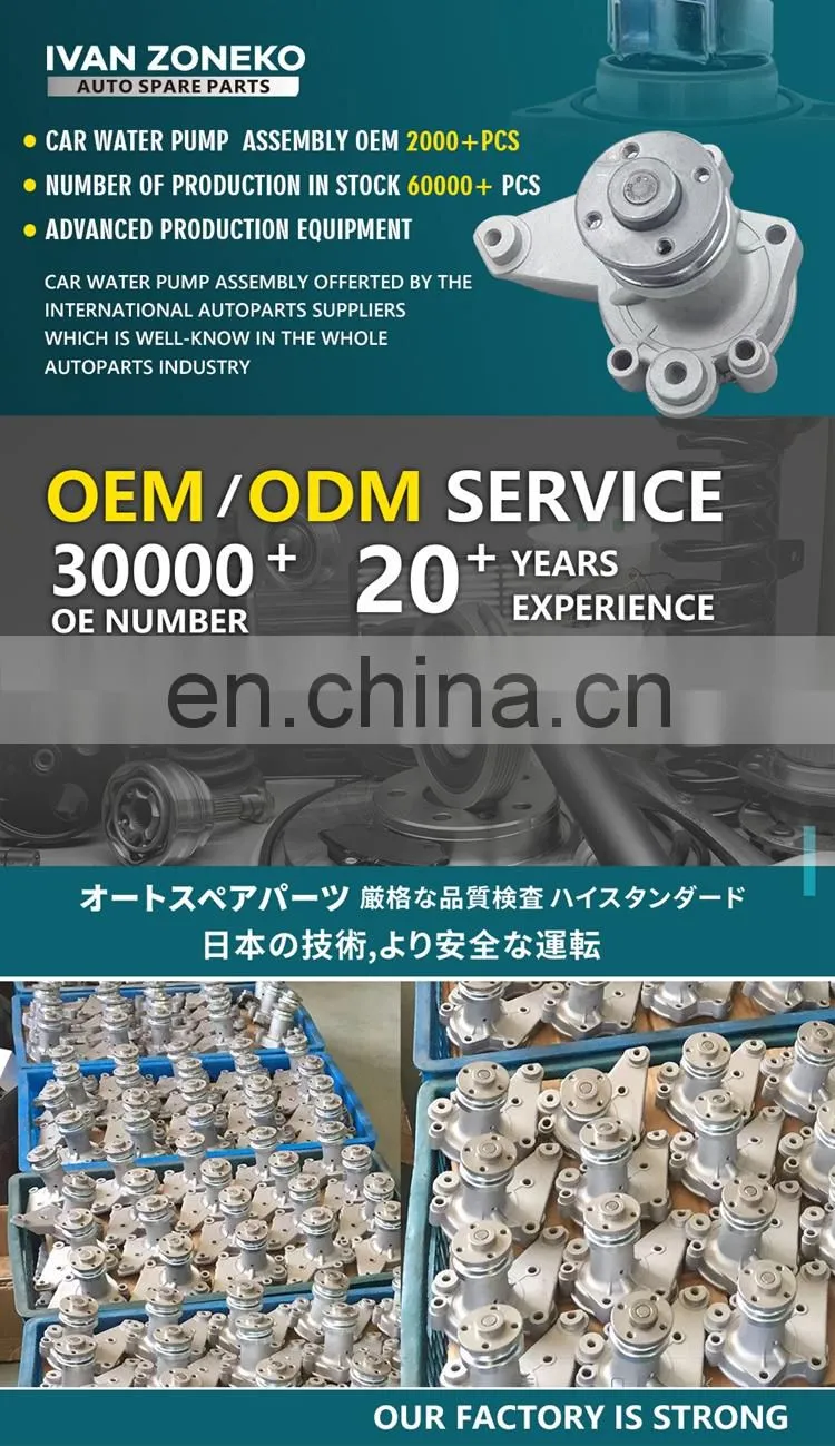 Hot Sell Auto Water Pump 25100-03011 2510003011 25100 03011 For KIA HYUNDAI Ceed Stonic Accent IV