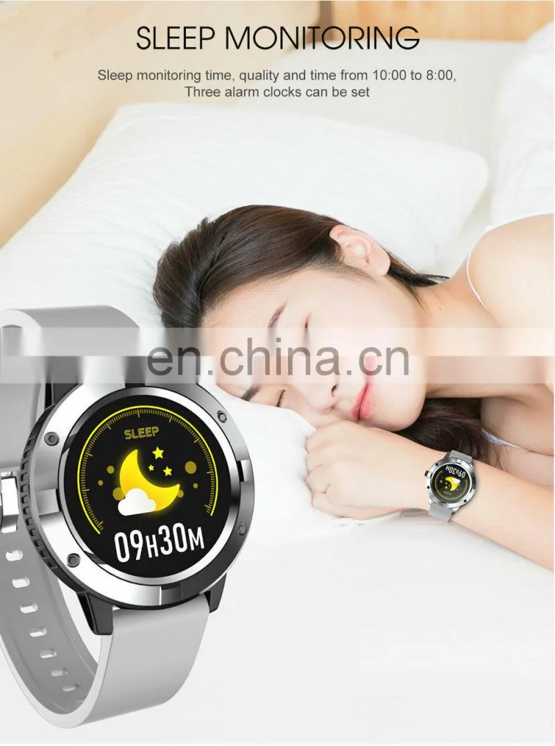 IP68 Waterproof Smart Watch DT78 With Call Reminder Heart Rate Monitor Smart Watch With Leather Strap