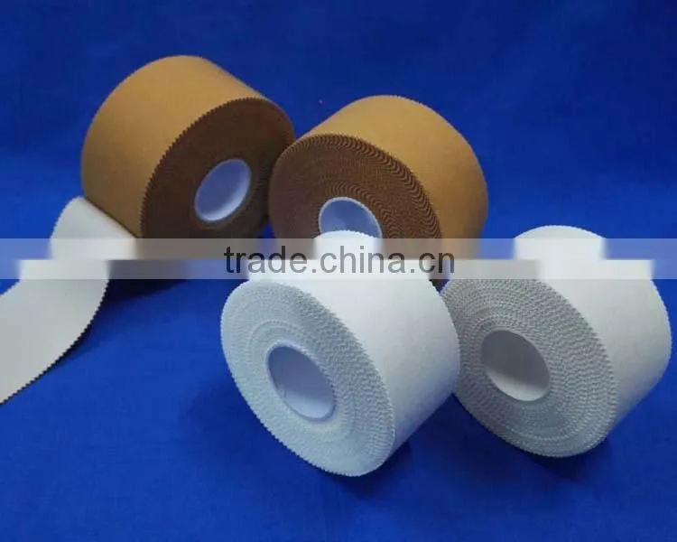 White Rayon and White Cotton athletic tape