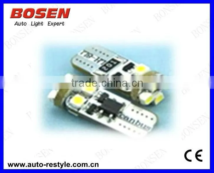Non-Polarity/Black PCB Canbus LED lamps BA9S-13SMD-5050-CB
