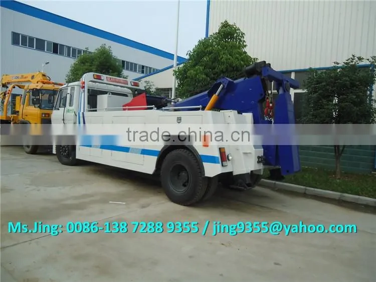 Dongfeng 4x2 rotator tow truck, LHD / RHD under lift wrecker tow trucks 12-16T on sale