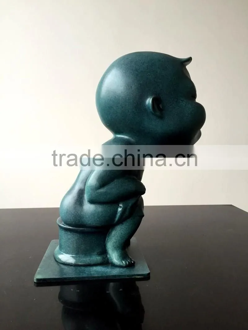 Figure Statue Designer Home Decor Abstract Modern Bronze Sculpture