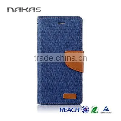 Customized wallet leather case for iphone 6