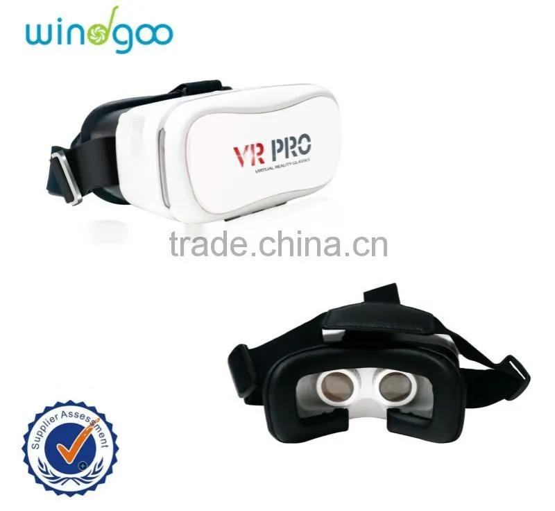 Hot Selling 3D Glasses VR cinema PRO Virtual Reality Glasses, high quality vr 3d pro box