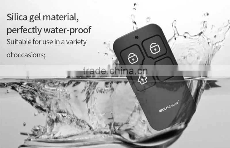 Alarm system main panel device wirless waterproof remote controller