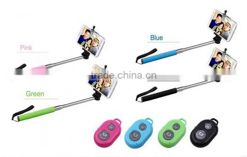 cheap selfie stick ,monopod selfie stick rubber capmonopod bluetooth pod for cellphone