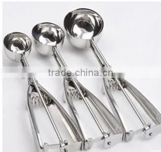 FDA Promotional antique copper Stainless steel ice cream spoon