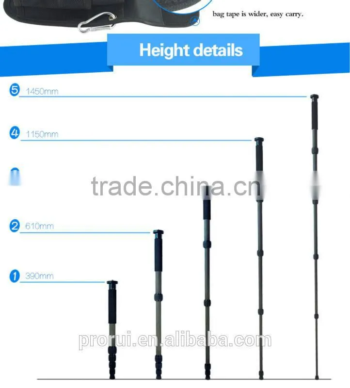 New product promotion convenient single leg tripod for laser level