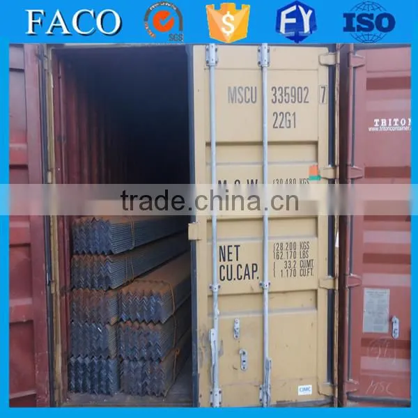 Fangya Angle Steel ! q235 angle steel bars steel angle(en 10056 grade s235 jr)