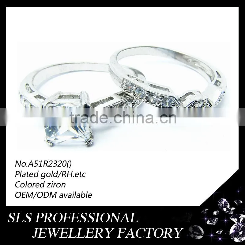 Trending 2015 new products jewelry wholesale fashion rings for women and men silver jewelry wedding return gift