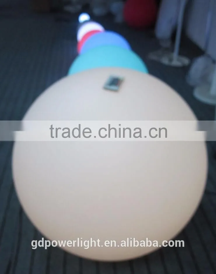 Solar LED ball with remote control YXF-800S1
