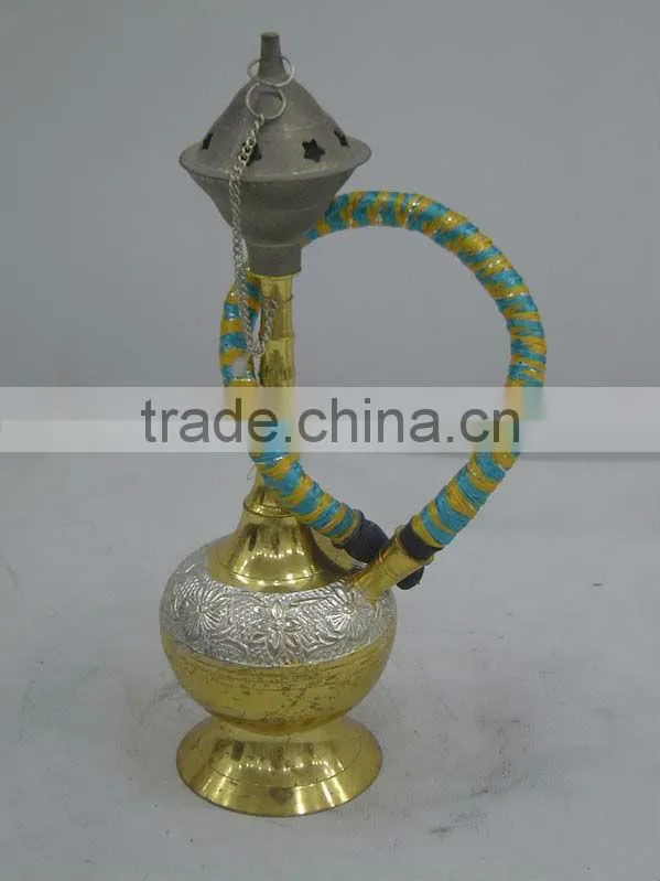 Cast Brass Hukka