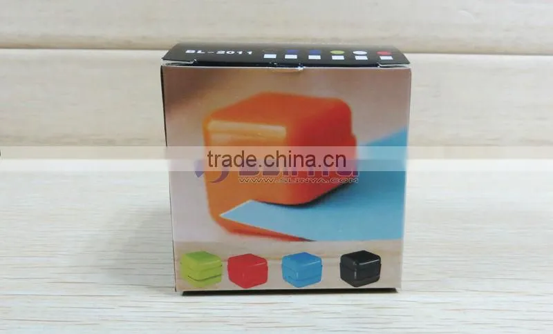 Cool Round Carton Animal Staple Free Stapler Stapless Paper Binder
