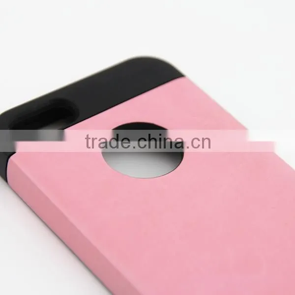 360 Rotating PU Leather cover with magic sticker for various mobile phone with stand and wallet