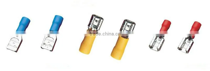 vinyl-insulated female wire terminal,spade terminal connectors