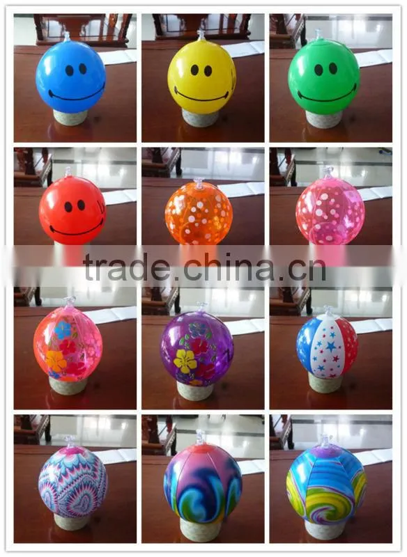 Mini Inflatable monster beach balls for kids