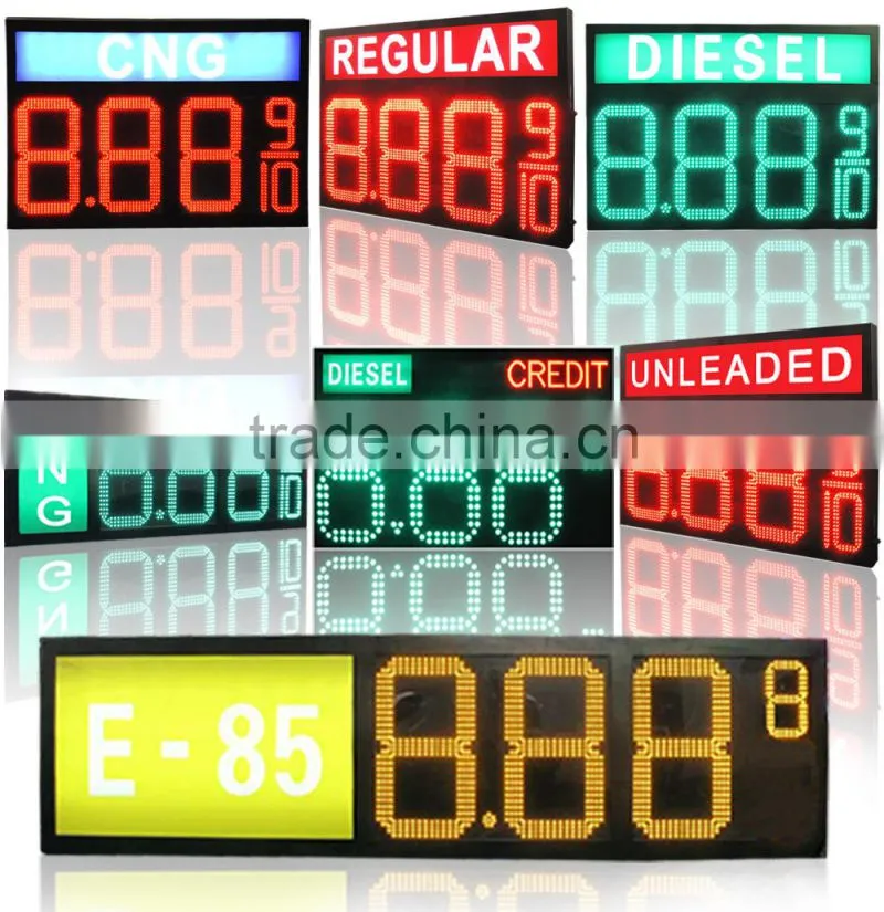 LED Digital Gas Price Sign for Gas Station