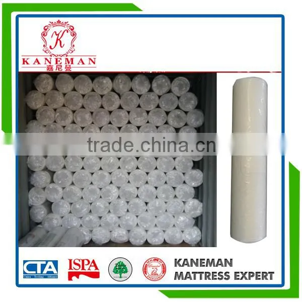 Popular cooling gel mattress topper with roll up packing