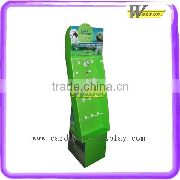 Supermarket Promotion Accessory Floor Paper Hanging Display