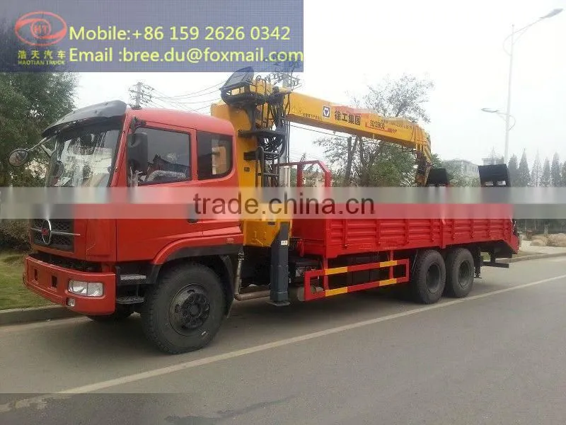 crane truck for high-altitude operation