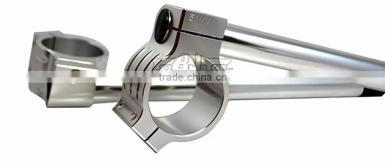 BJ-COHB-051 Recommended CNC Aluminum 51mm Motocross Clip On Handlebar For Aprilia RSV4