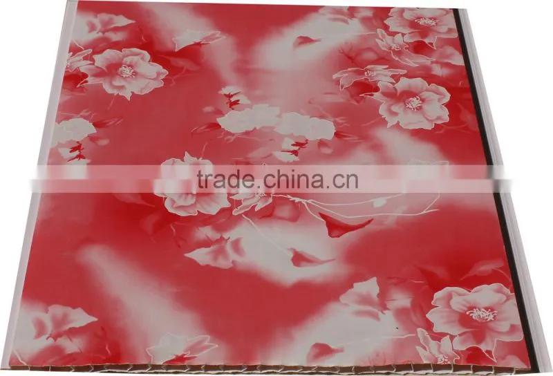 Hot foil stamping pvc ceiling panel P23