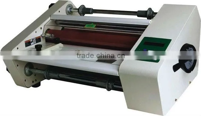 FM-380 manual cold laminating machine