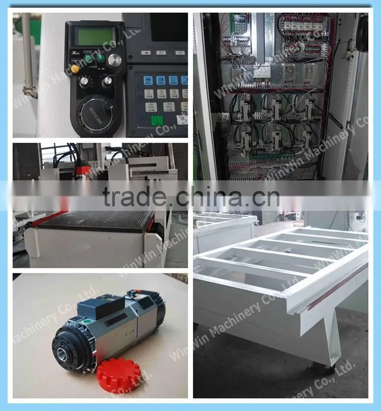 China Good Character 3 Axis SA1230 CNC Router/ Pvc Window Machine
