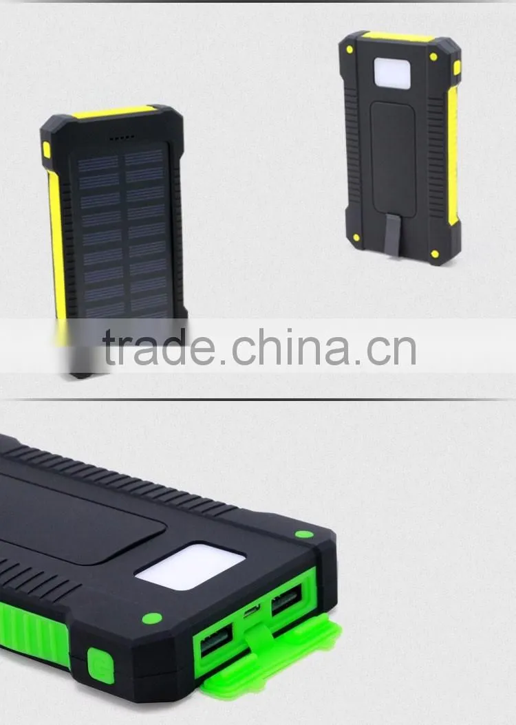 8000mAh solar tree charger with Li- polymer battery