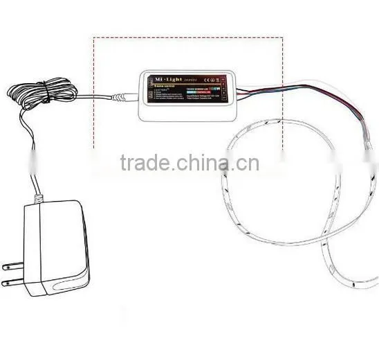 2.4g rf rgb led controller manual wifi rgb controller