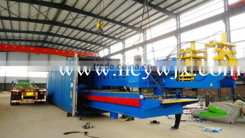 Auto steel downspout pipe roll forming machine