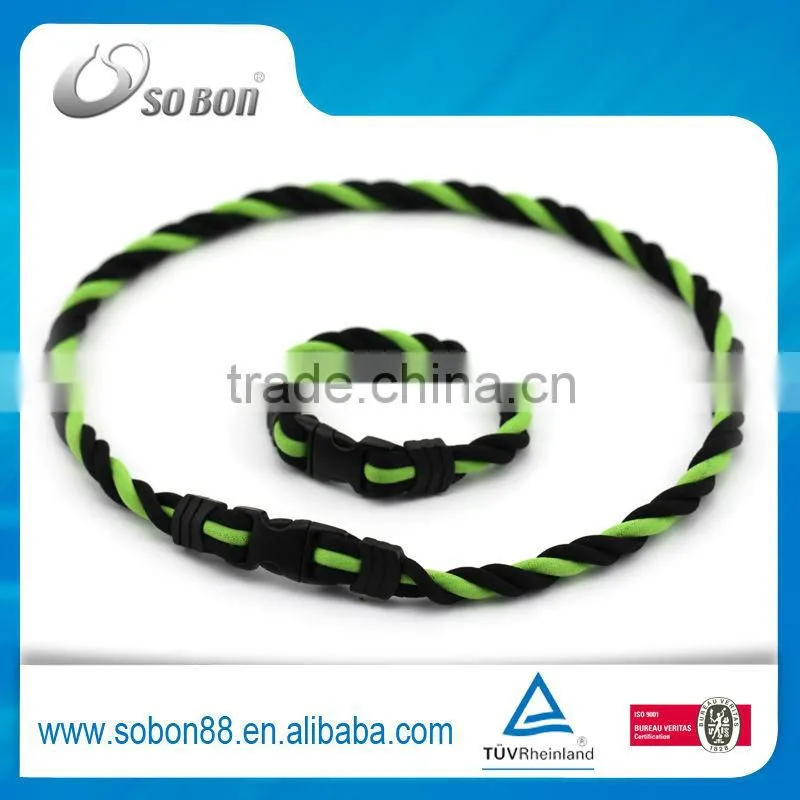 wholesale bulk free sample energy necklace set