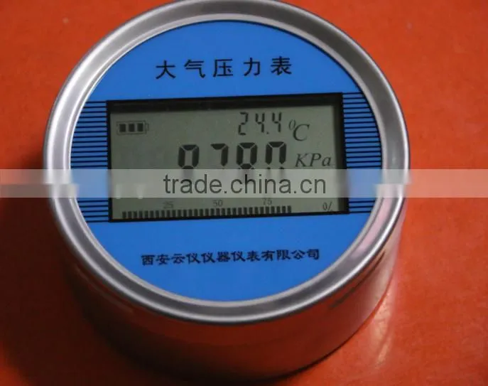 Digital atmosphere pressure gauge
